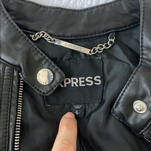 Express leather jacket - Picture 2 of 4
